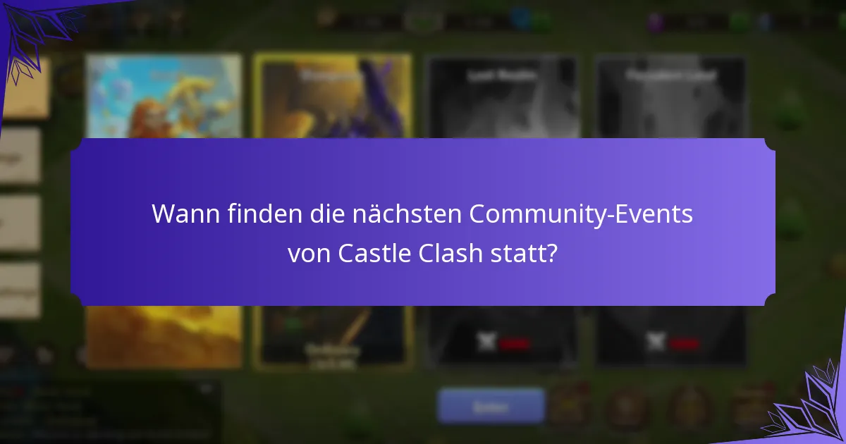 Wie funktionieren die Verlosungen in Castle Clash?