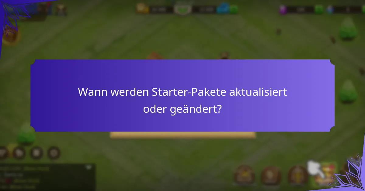 Wie können neue Spieler auf Starter-Pakete zugreifen?