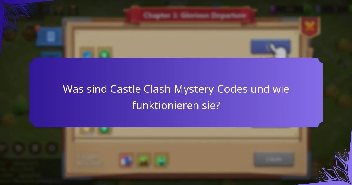 Welche Mystery-Codes sind derzeit aktiv?