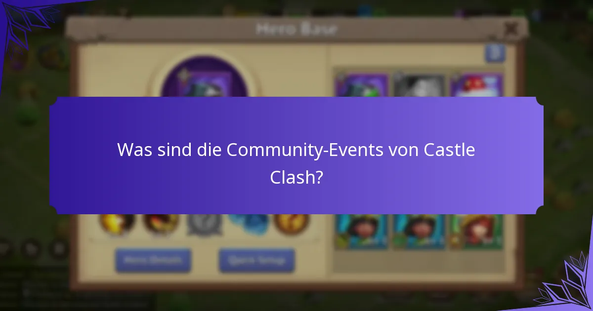 Welche speziellen Aktionen werden in Castle Clash angeboten?