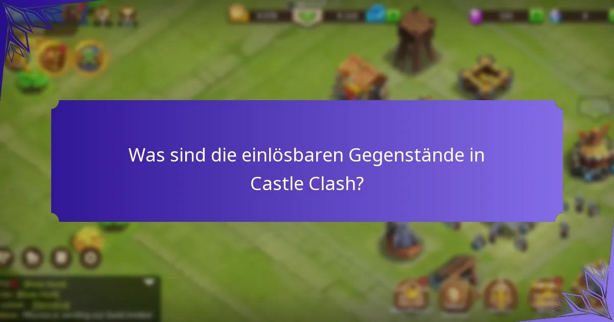 Wie löst man Geschenkcodes für Castle Clash ein?