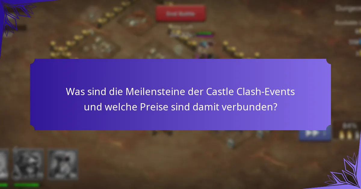 Wie funktionieren die Gemeinschaftsherausforderungen in Castle Clash-Events?