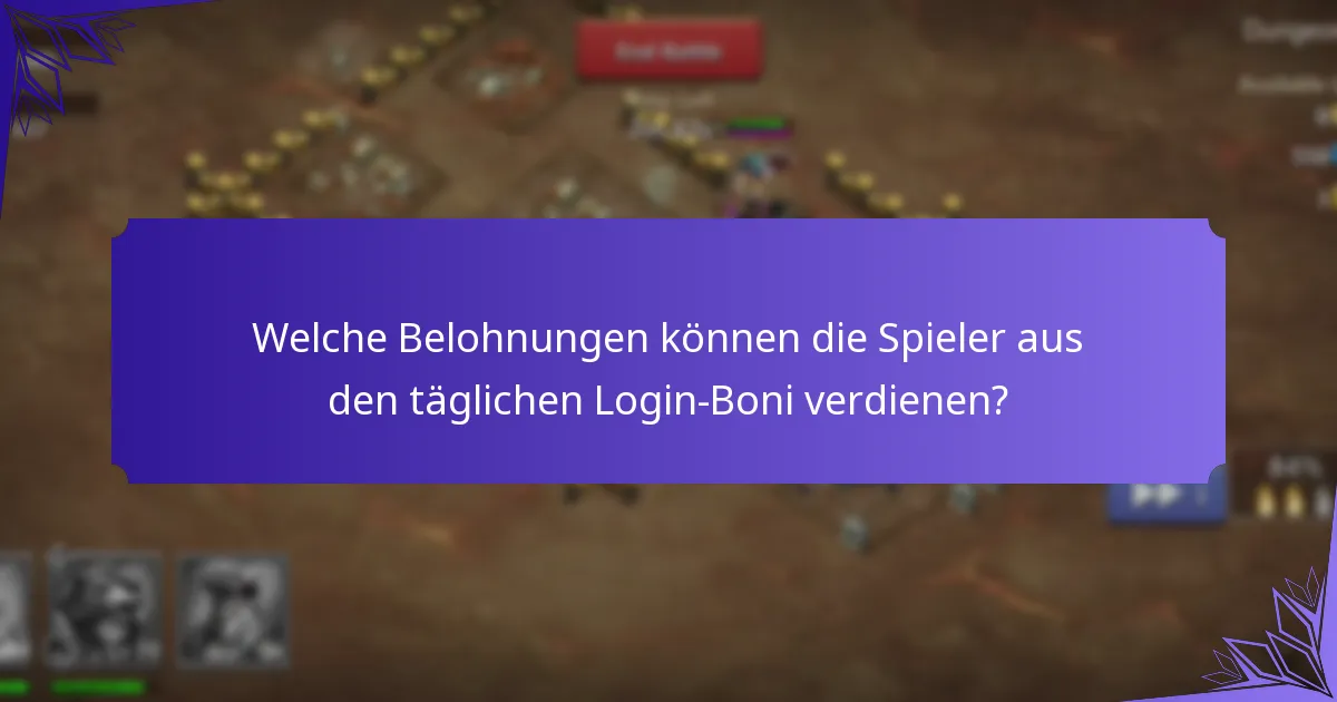 Was sind die neuesten Updates zu den täglichen Login-Boni von Castle Clash?