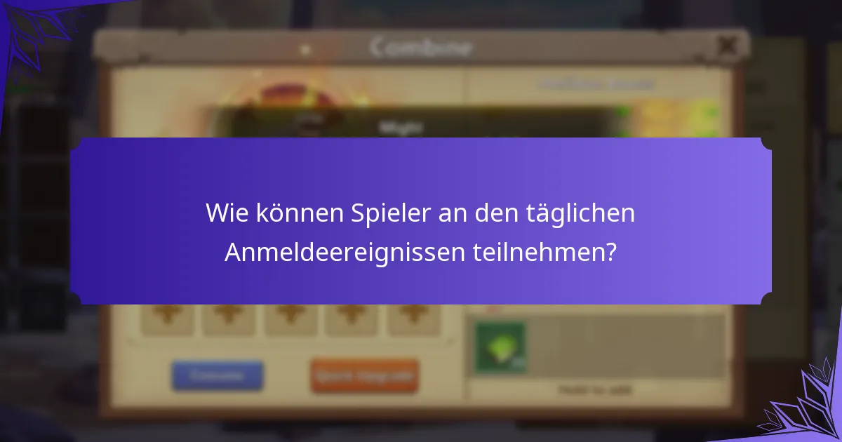 Wie können Spieler ihre täglichen Anmeldeboni maximieren?